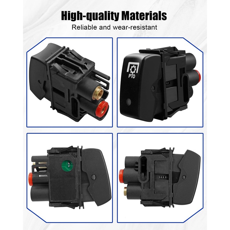 Heavy Duty Power Take Off Switch Compatible with Kenworth PTO