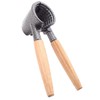 Ciieeo 1pc Walnut Cracker with Ergonomic Wooden Handle Multifunctional Nut