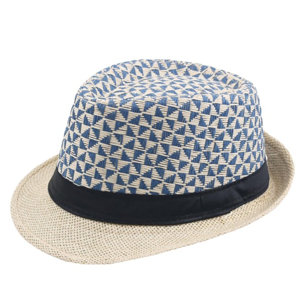 White Fang CZ883 Men's Hat, Summer, Straw Hat, Lightweight, Cool,