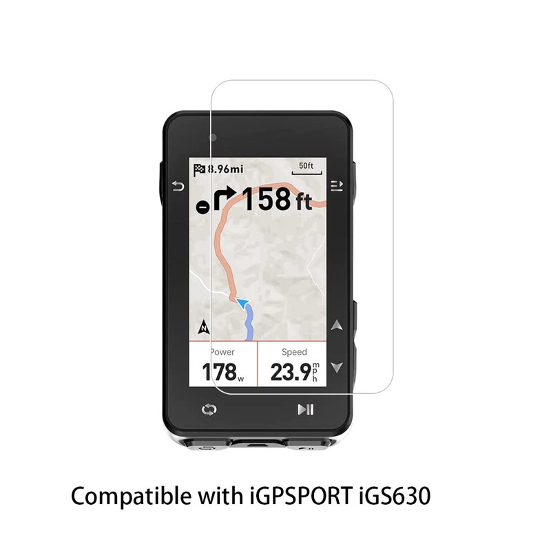 Zshion Screen Protector for iGPSPORT iGS630 Ultra Thin Explosion Proof
