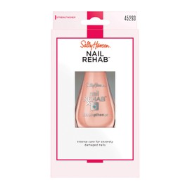 Sally Hansen Treatment Nail Rehab 41054, Nail Strengthener, Nail Hardener 0.33 Oz, Nail Growth Serum, Nail Strengthening Polish, Protection for Damaged Nails, Visibly Healthy Nails, Protect Nails