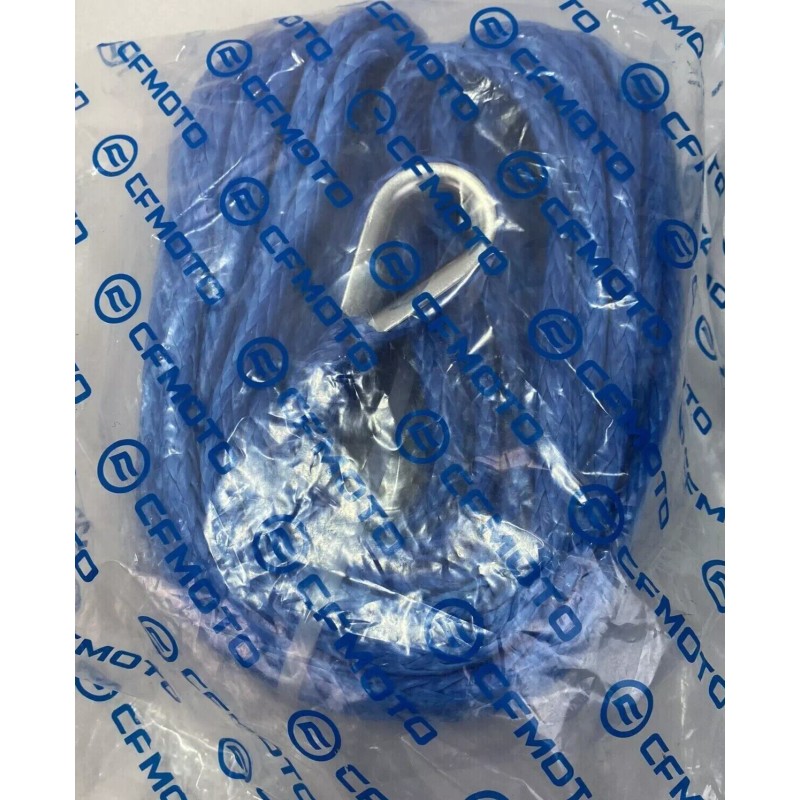 CF-Moto CFMOTO Winch Rope Synthetic 40' Blue, CFORCE/ZFORCE/