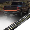 AMEXMART 60 Inch Tailgate Light Bar, Aluminum Frame Triple Row