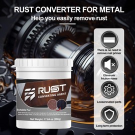 INNOVAYOU Rust Converter for Metal 500g, Prevent Rusting and Corrosion Rust Inhibitor for Metal with Brush, Maximum Rust Protection, Suitable for Automobiles, Metals, and Cast Iron