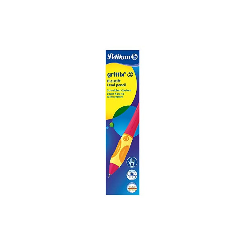 Pelikan 955740 Griffix Pencil for Right-Handers in Folded Box, Cherry