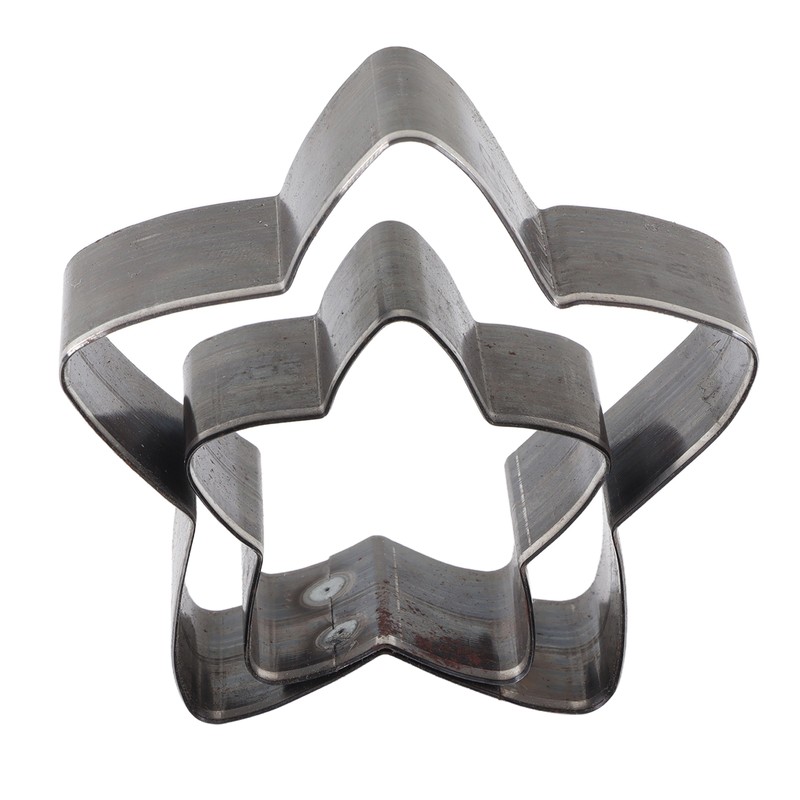 2Pcs Leather Cutting Die Star Shape Punch Cutter Craft Mould