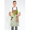 Wasach Hummingbird Apron,Adjustable Neck Bib Apron for Men Women,Suitable for