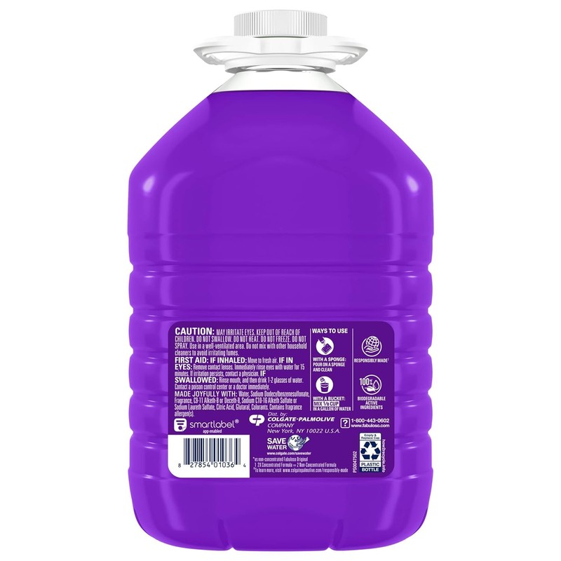 Fabuloso Lavender Multi-Purpose Cleaner, 128 fl oz (Pack of 2)