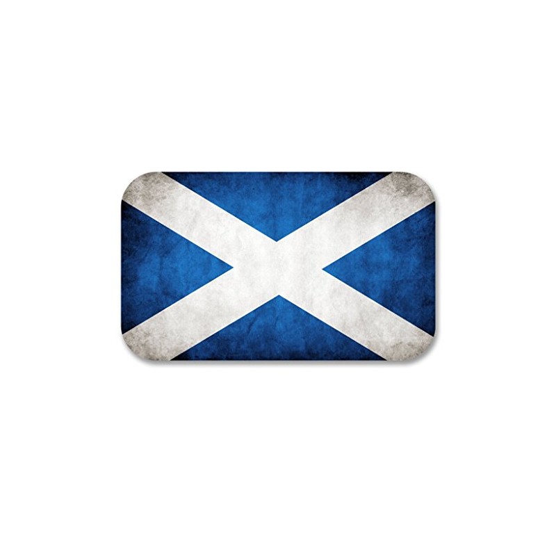 2 x 10cm/100mm Scotland Scottish Flag Window Cling Sticker Car