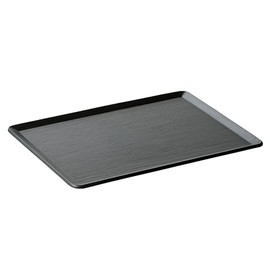 KINTO 22258 Placemat, 10.6 x 7.9 inches (270 x 200 mm), Willow Black, Wood