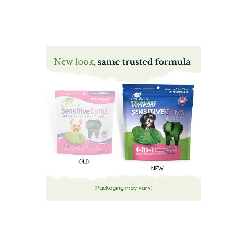 Ark Naturals Brushless Toothpaste For Sensitive Gums, Dog De