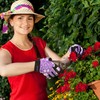 COOLJOB Gardening Gloves for Women, Thorn Resistant Garden Gloves, Ladies