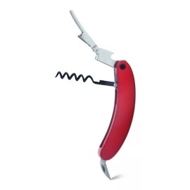 Home Ideas Sacacorchos De Camarero De Bolsillo Rojo Br-03 Destapador