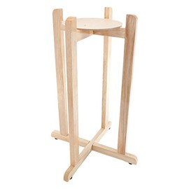 Bluewave Floor Wood Stand - 27" Inch Natural Varnish