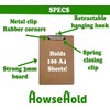 Clipboards A4 Pack of 3 Wooden Low Profile Perfect for