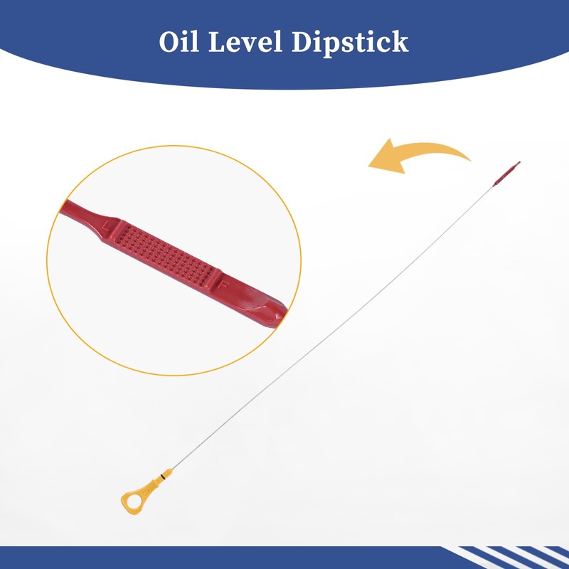 Oil Level Dipstick 26611-3CKA0 Compatible with Hyundai Genesis Sedan G80