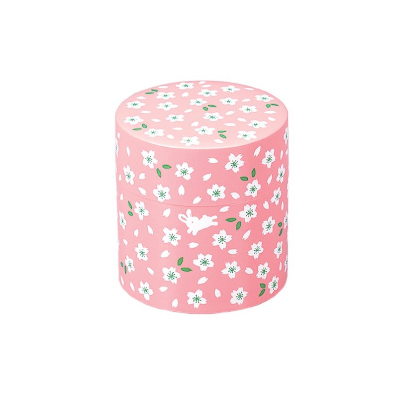 HAKOYA tea container Cherry Rabbit 56856