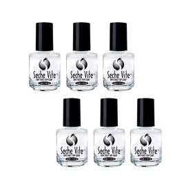 Seche Vite Dry Fast Top Coat 0.5 oz(Pack of 6)