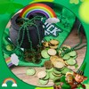112 Pcs St. Patrick's Day Decorations Set, Black Mini Candy