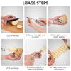 Vegetable Corer, Stainless Steel Vegetable Drill Fruit Corer with 4