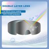 EXP VISION Ski/Snowboard Goggles, Magnetic Lens Snow Goggles with Anti-Fog