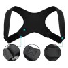 Corrector Postura Espalda Para Hombre Y Mujer Faja Ajustable Negro