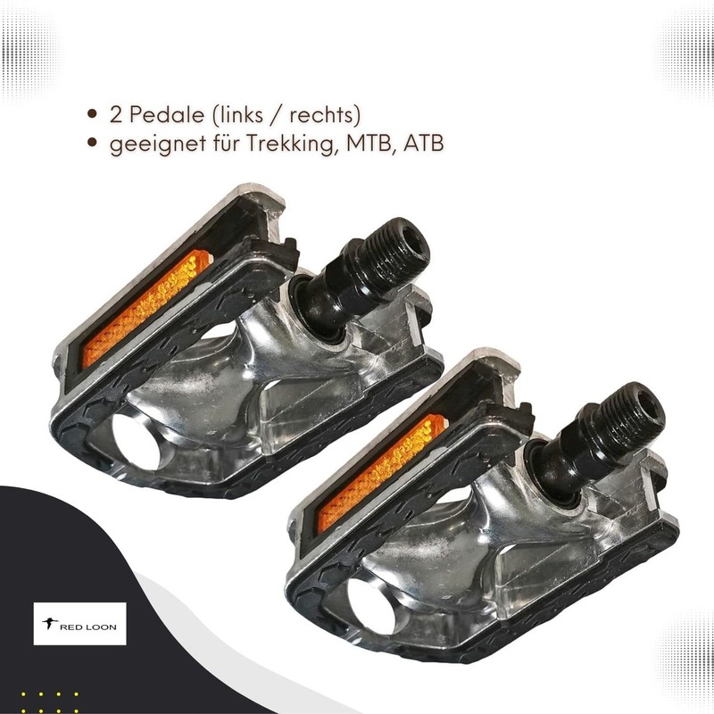 VDP 1 Pair Wellgo Trekking MTB Pedals - FP-920B -