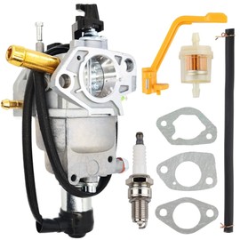 380723515 Carburetor Compatible with Firman T07573 T07571 Tri Fuel Generator 9400 Watt 439cc Engine - Replacement Part# 375715509 490.131000.42F 490.131000.16F