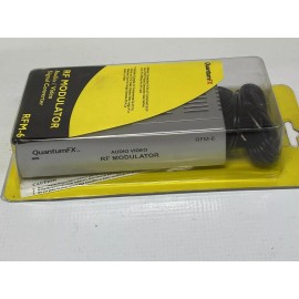QuantumFX RFM-6RF Modulator Audio/Video Signal Converter