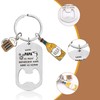 Getyjoe Keyring Bottle Opener Dad Father's Day Gift Idea for
