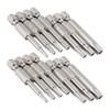 Yakamoz Screwdriver Bits Set, 2 Set of 7Pcs 1/4" Hex