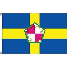AZ FLAG - Flagge Grafschaft Pembrokeshire - 150x90 cm - Pembrokeshire Fahne 100% Polyester mit Messing-Ösen - 110g