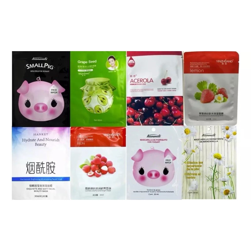 BELJA 20 Mascarillas Coreanas Faciales Surtidas