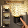 JandCase Night Light Socket with Twilight Sensor - Modern Acrylic