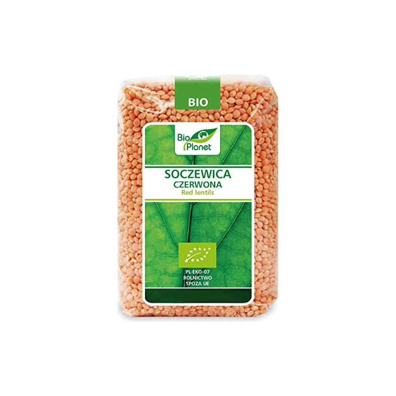 RED Lentils BIO 500 g - BIO PLANET