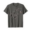 Dandelion Bernese Mountain Flower, Floral Bernese dog Tree T-Shirt