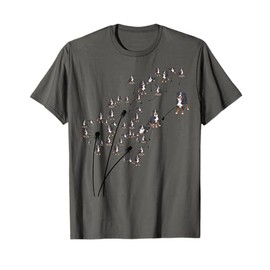 Dandelion Bernese Mountain Flower, Floral Bernese dog Tree T-Shirt