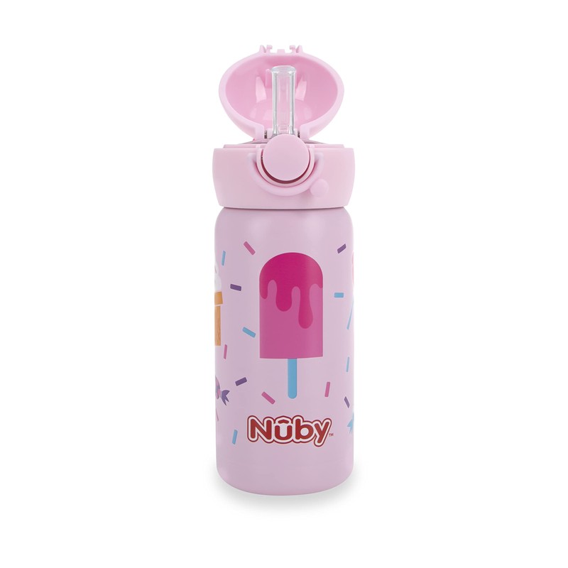 Nuby 80713 Thirsty Kids No Spill Flip-It Active - Taza