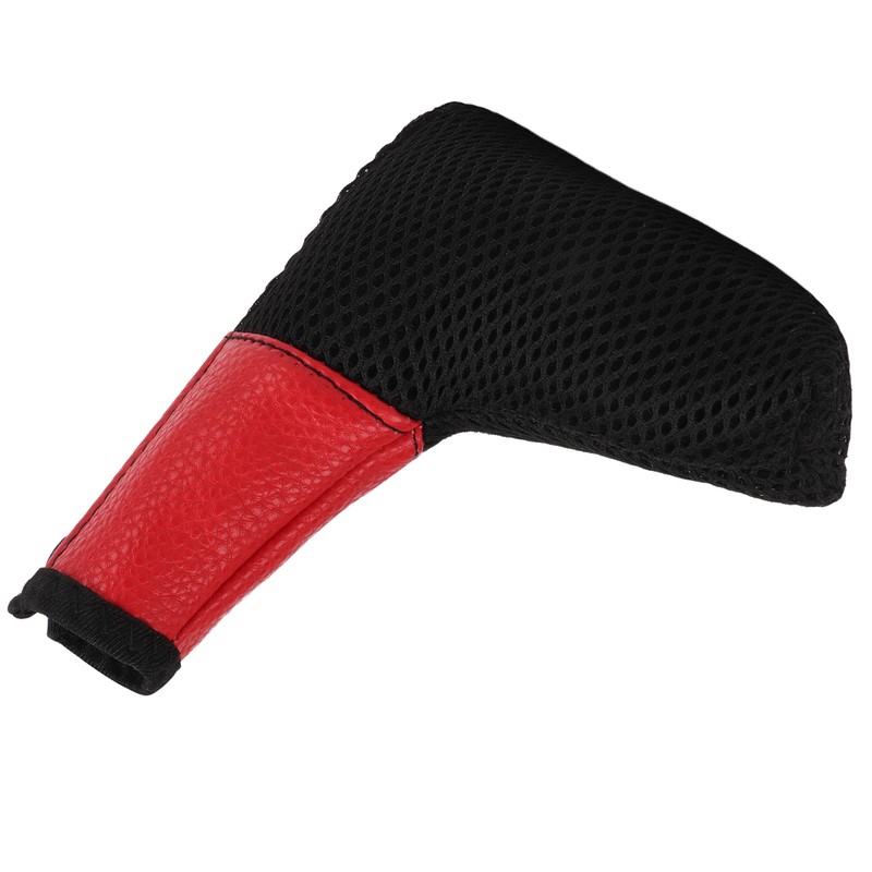 L Shaped Mesh Golf Head Cover Golf Club Putter Headcover