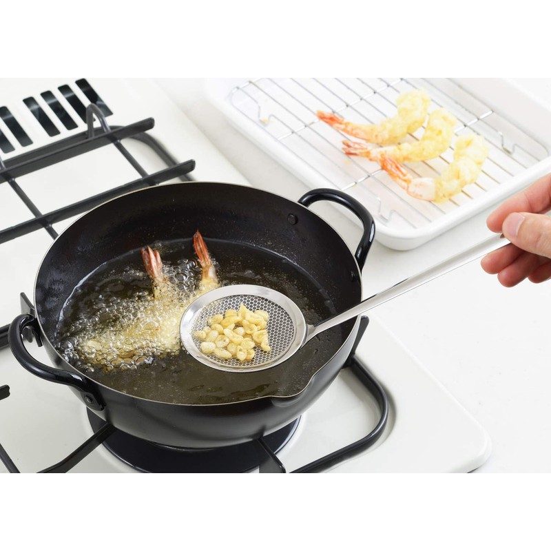 Yoshikawa YJ2785 Kasu Frying Cooking Iroha Punching Mesh Fry
