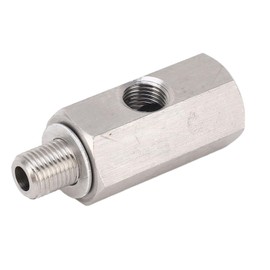 Turbo Oil Line Adapter, Stable Connection M10 x 1.0 Universal Lightweight Oil Pressure Sensor Adapter Vehicle