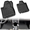 SAUTVS TPE Floor Mats for Can-Am Maverick X3, Front Row