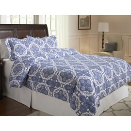 Pointehaven 2-Piece 200 GSM Flannel Duvet Cover Set, Twin/Twin X-Large, Printed, Alpine