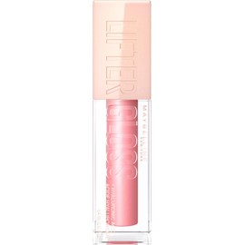 Maybelline Lifter Gloss Brillo Labial Hidratante con Ácido Hialurónico, Efecto Volumen, Aplicador XL, Hidratación Hasta por 4 Horas, Acabado Brillante, Tono 004 Silk