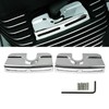 HDBUBALUS Left&Right Chrome Spark Plug Head Bolt Covers Fit for