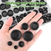 200 pieces cable grommet rubber for sheet metal, rubber stoppers
