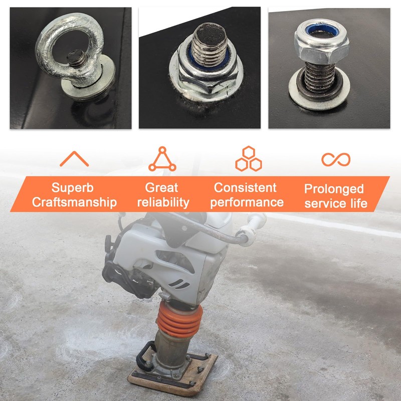 8511S 11" Wood Shoe Kit Compatible with Multiquip Mikasa MTX70