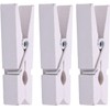 Weddecor Pack of 50 Mini Craft Wooden Pegs, Small Crafting