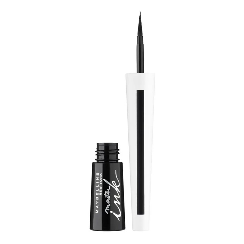 Delineador Líquido Master Ink Mate Maybelline Charcoal Black Efecto N/A