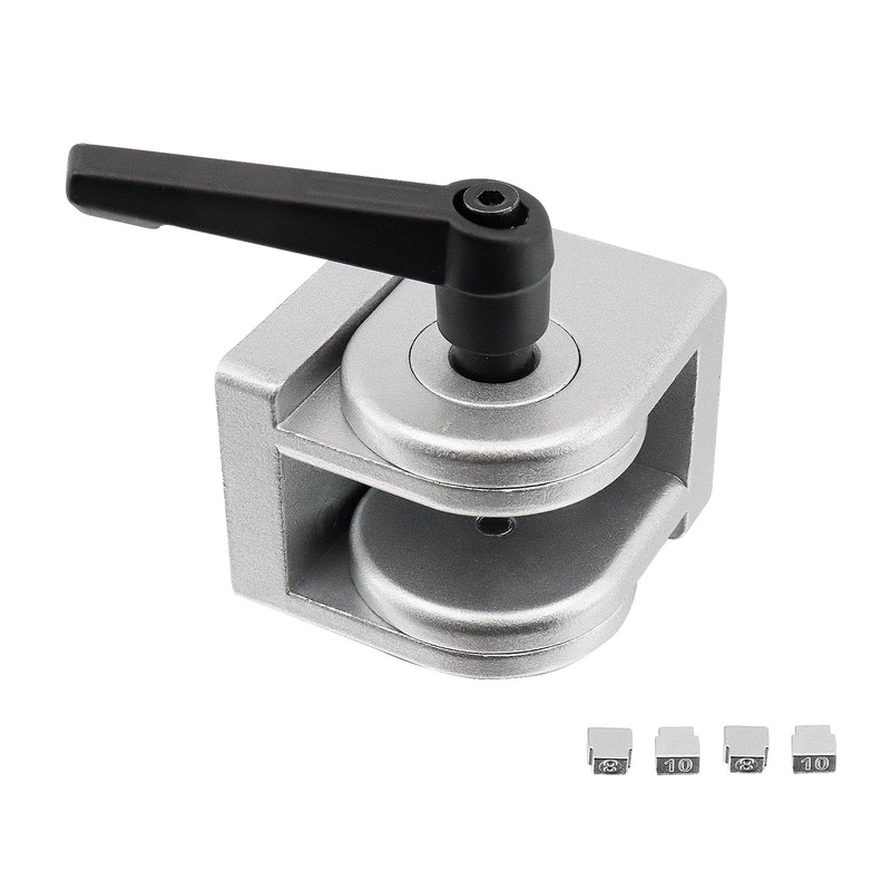 Mewutal Swivel Aluminum Extrusion Profile Hinge with Handle 4040 Series